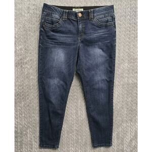 Democracy Ab‎ Technology Womens 14 Slimming Jeans Ankle Stretch B1304XXIH